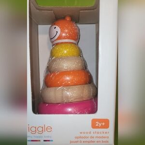 Giggle Wood Stacker Baby Toy